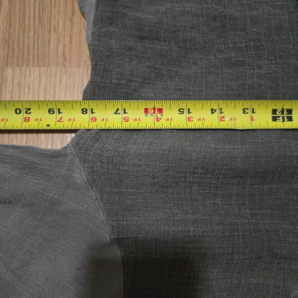 Pretty Angel Women Vtg Y2K Asymmetric Lagenlook Artsy Linen Blend Boho Layered L - Picture 9 of 10